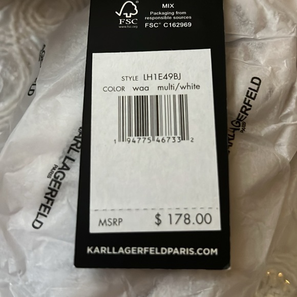 NWT Karl Lagerfeld Crossbody - STUNNING - Picture 6 of 6